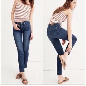 Madewell Mid Rise Slim Straight Women’s Jeans Size 26 Medium Wash